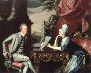 John Singleton Copley mr.and mrs.ralph lzard(alice delancey) oil